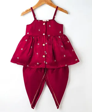 Blue Floral Summer Dress